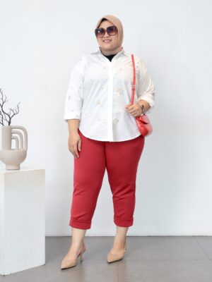 Celana Oliver iLTs - Celana Wanita Bahan Scuba Kekinian Pinggang Karet
