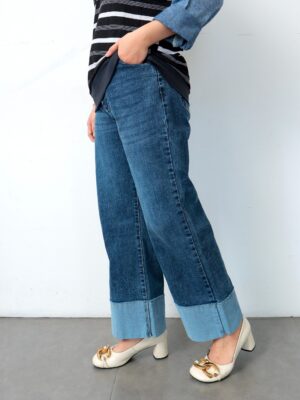 Celana Jeans Stick Balik iLTs — Highwaist Wanita · Bahan Denim Adem · Size 28–34