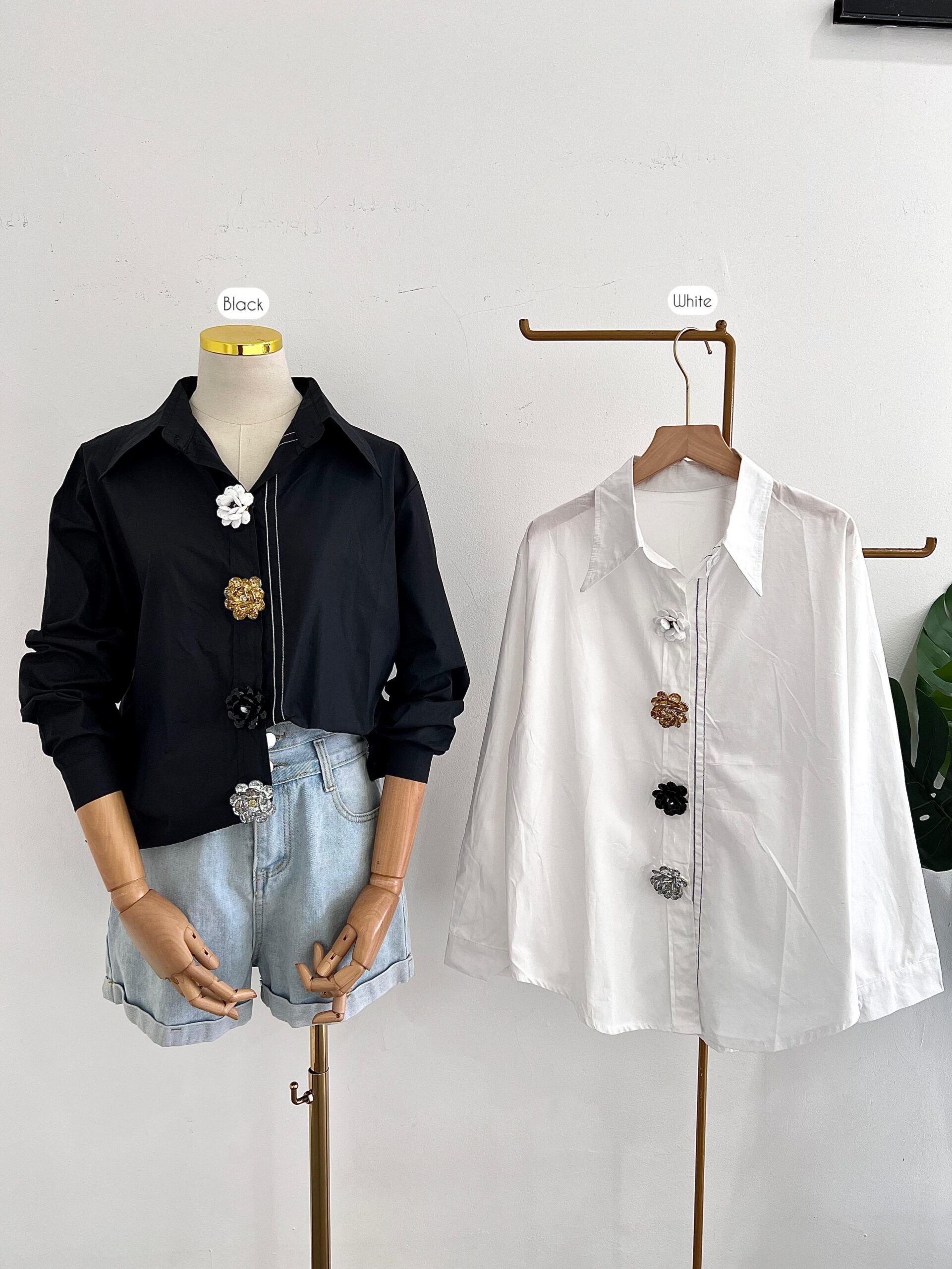 Kemeja Wanita Floral Rulif dengan Sentuhan Feminin dan Kekinian - Gambar 7