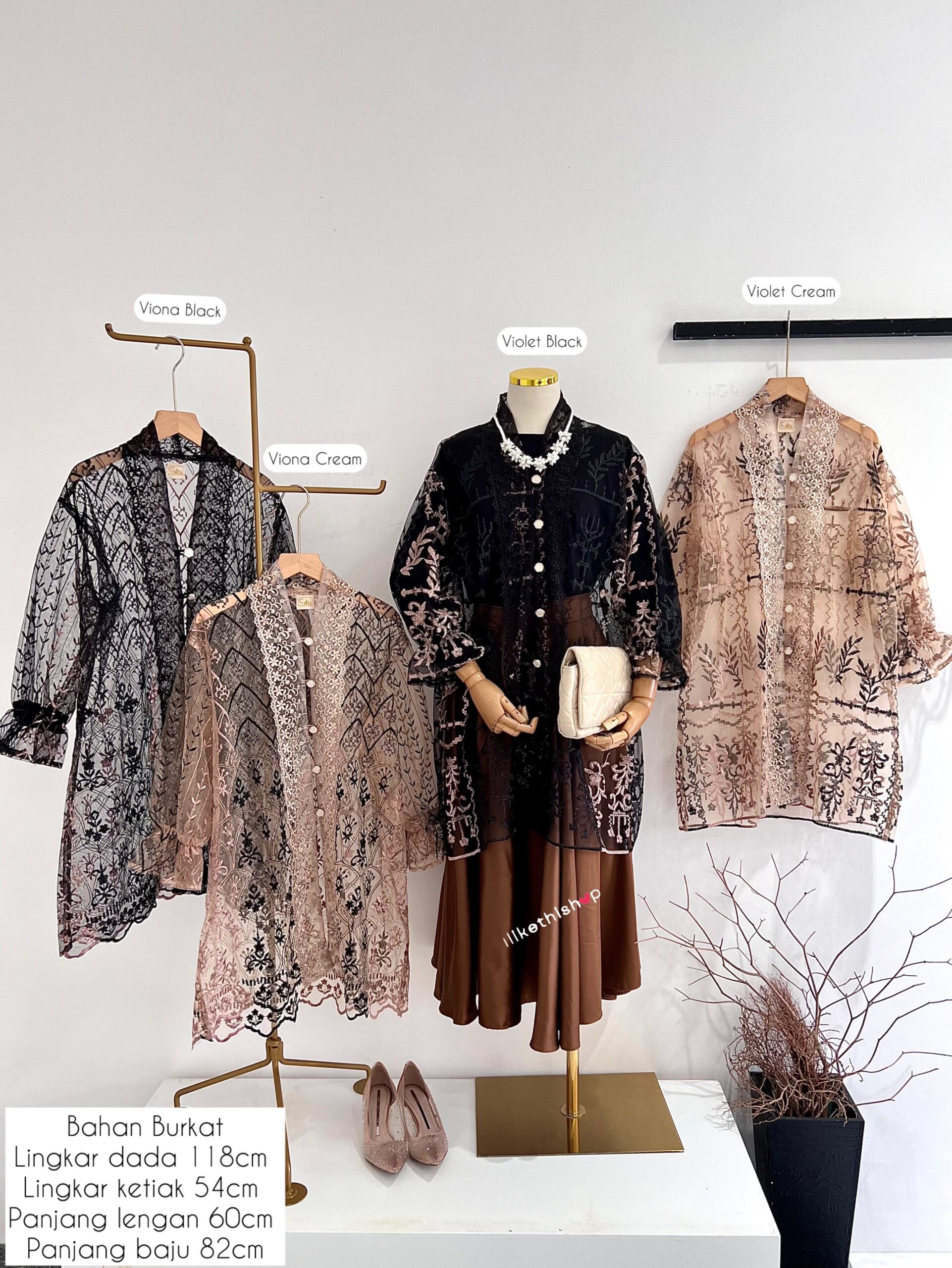 Outer Brukat Arunika Kancing Kekinian untuk Tampilan Cantik Dan Elegant