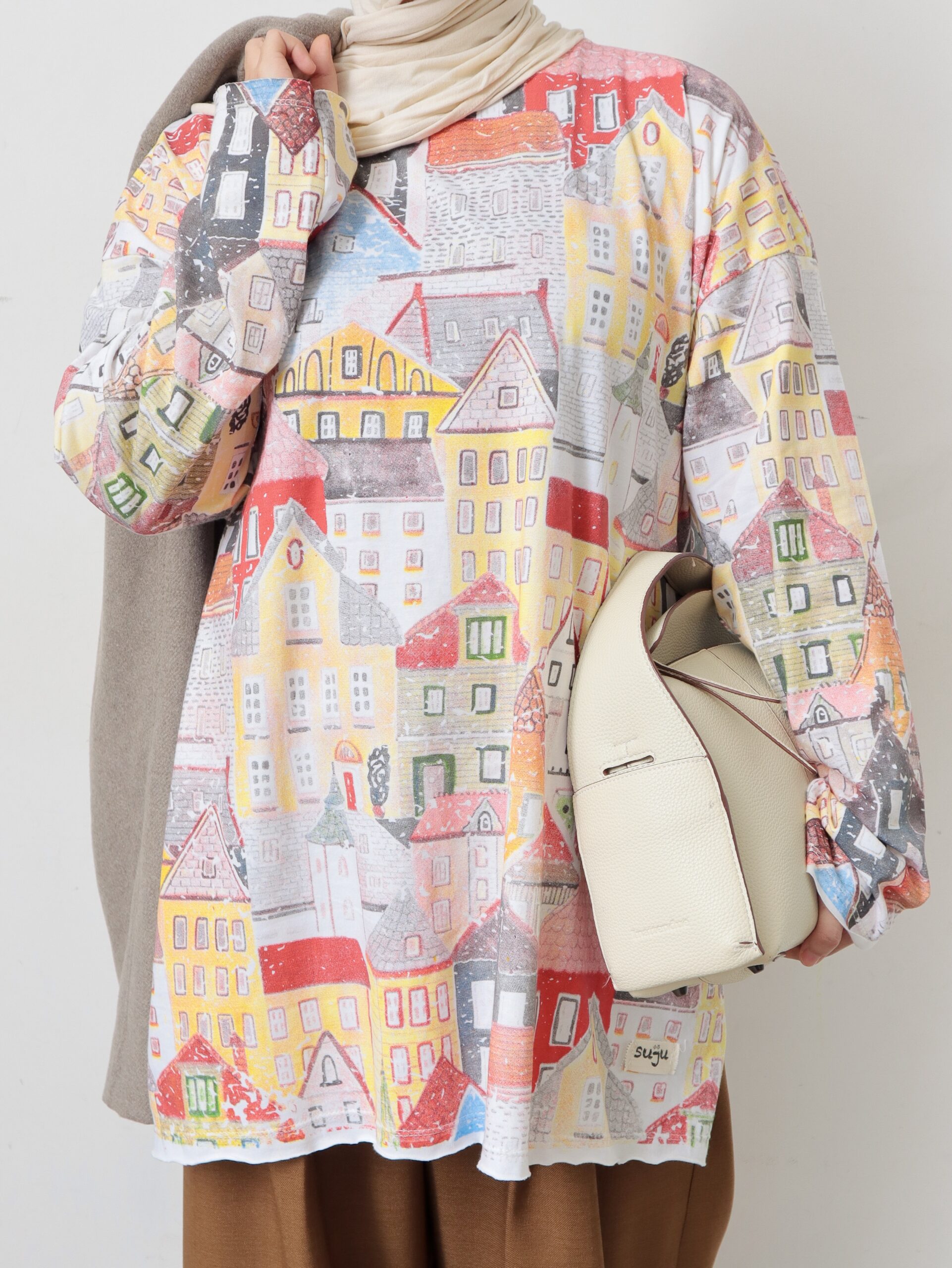 Kaos Nadera iLTs — Kaos Wanita Oversize Premium Casual · Bahan Lembut Anti Gerah · All Size