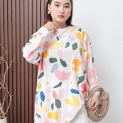 Kaos Nadera iLTs — Kaos Wanita Oversize Premium Casual · Bahan Lembut Anti Gerah · All Size