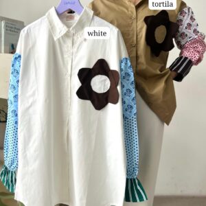 Kemeja Atasan Wanita Kombi Juliete untuk Gaya Casual Kekinian