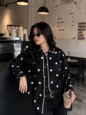 Kemeja Sefi Tiny Polka