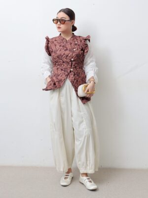 Pakaian Atasan Blouse Wanita Harmoni dengan Desain Casual Kekinian
