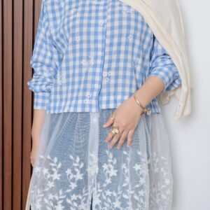 Atasan Bomi iLTs — Layered Shirt Wanita Pastel Bahan Katun · Soft Korean Style · All Size