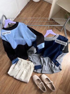 Blouse Binar Wanita Dengan Bahan Babyterry Untuk Gaya Casual Santai
