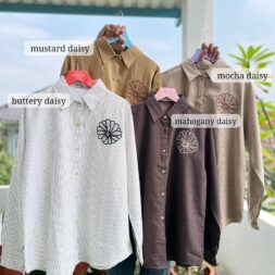 Pakaian Atasan Kemeja Noira Wanita dengan Desain Casual Kekinian