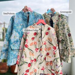 Pakaian Atasan Blazer Riviera Wanita dengan Desain Casual Kekinian