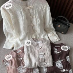 Kemeja Wanita Loom Bordir Untuk Tampilan Stylish Terbaru