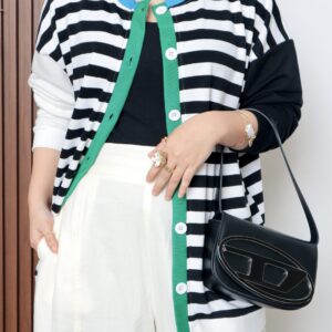 Pakaian Wanita Cardigan Crista dengan Bahan Babyterry untuk Tampilan Kekinian