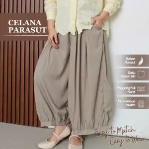 Celana Kulot Parasut iLTs | Ringan Anti Kusut Nyaman Seharian #PakeILTSaja