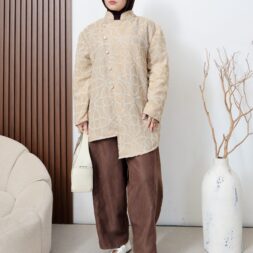 Atasan Kemeja Wanita Mavela Embos untuk Tampilan Stylish Terbaru