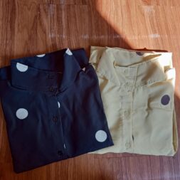 Kemeja Soila Polka