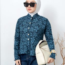 Atasan Wanita Gisha Textured Blouse untuk Tampilan Stylish Terbaru