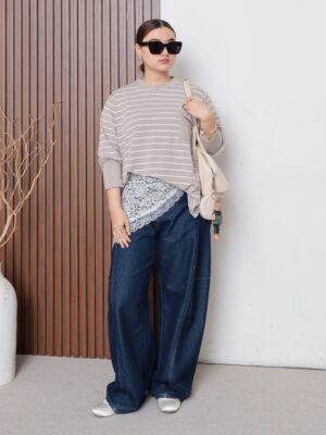 Atasan Nayra Blouse Wanita dengan Bahan BabyTerry untuk Tampilan Stylish Terbaru