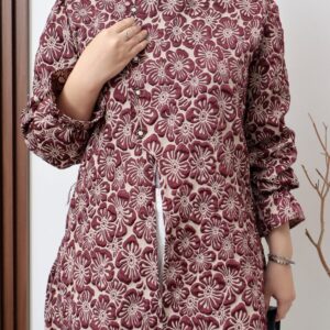 Kemeja Wanita Cora Timbul untuk Gaya Kekinian
