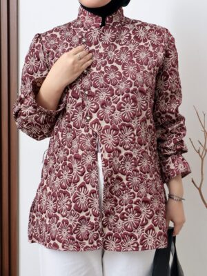 Kemeja Wanita Cora Timbul untuk Gaya Kekinian