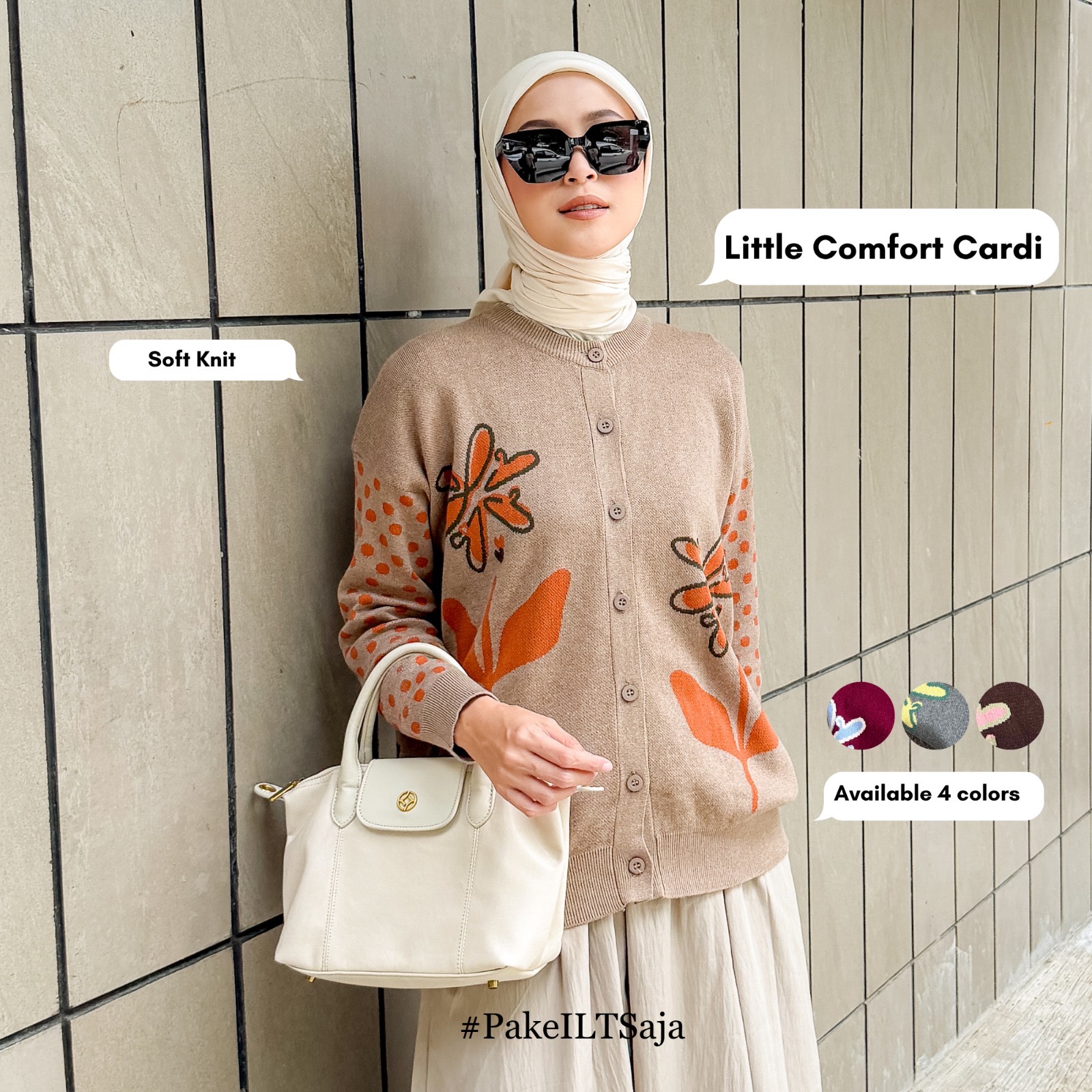 Little Comfort Cardi iLTs | Cardigan Rajut Oversize Wanita Knit Premium #PakeILTSaja