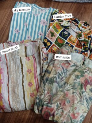 Blouse Royal Bloom iLTs — Atasan Blouse Wanita Lengan Panjang  Adem Lembut All Size Bahan Rayon