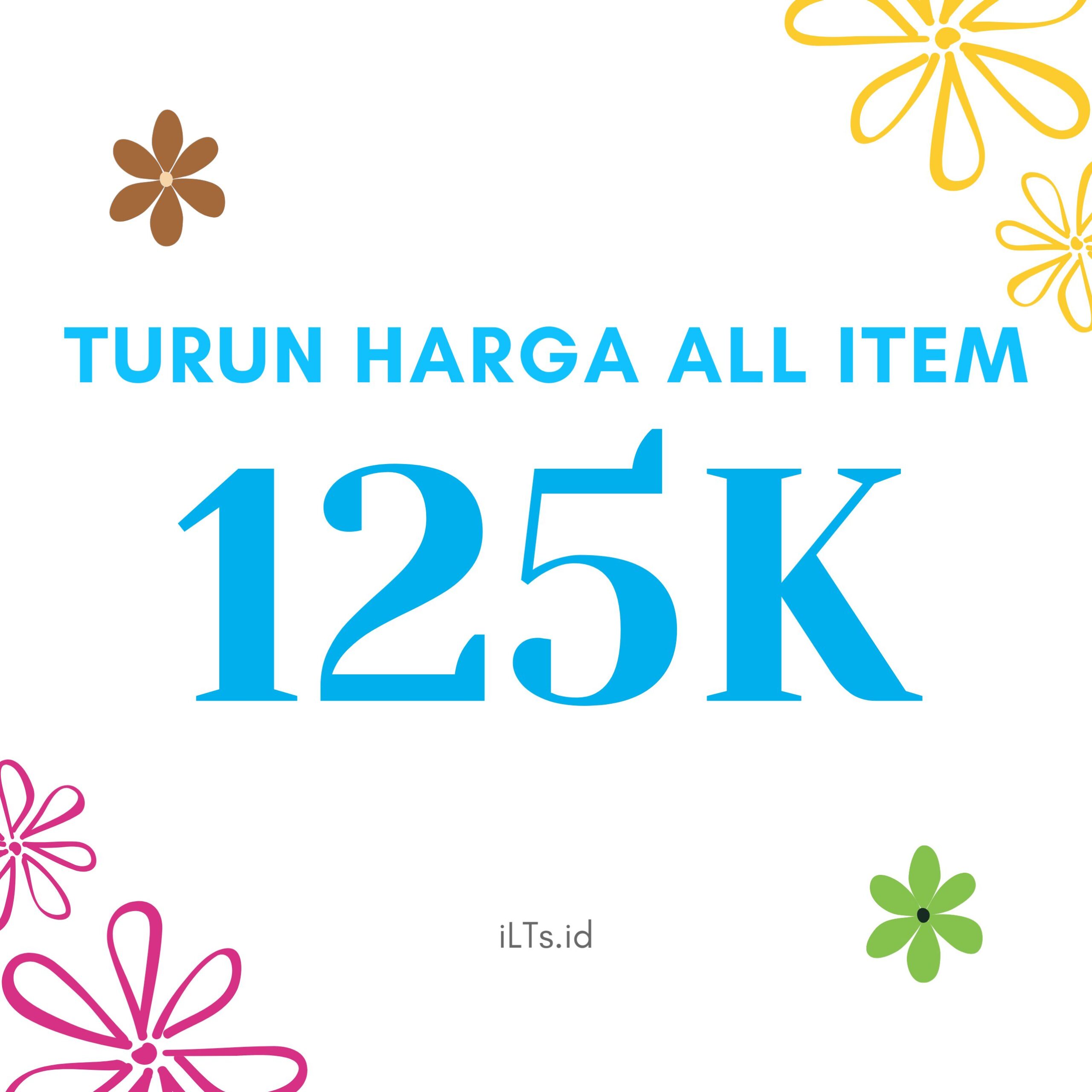 Sale Produk ALL ITEM 125K